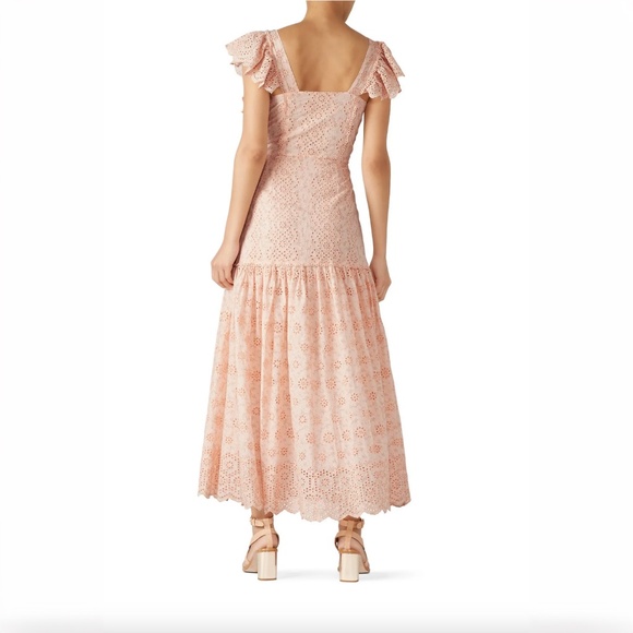 LoveShackFancy Pink Cressida Dress - XS - Picture 2 of 11